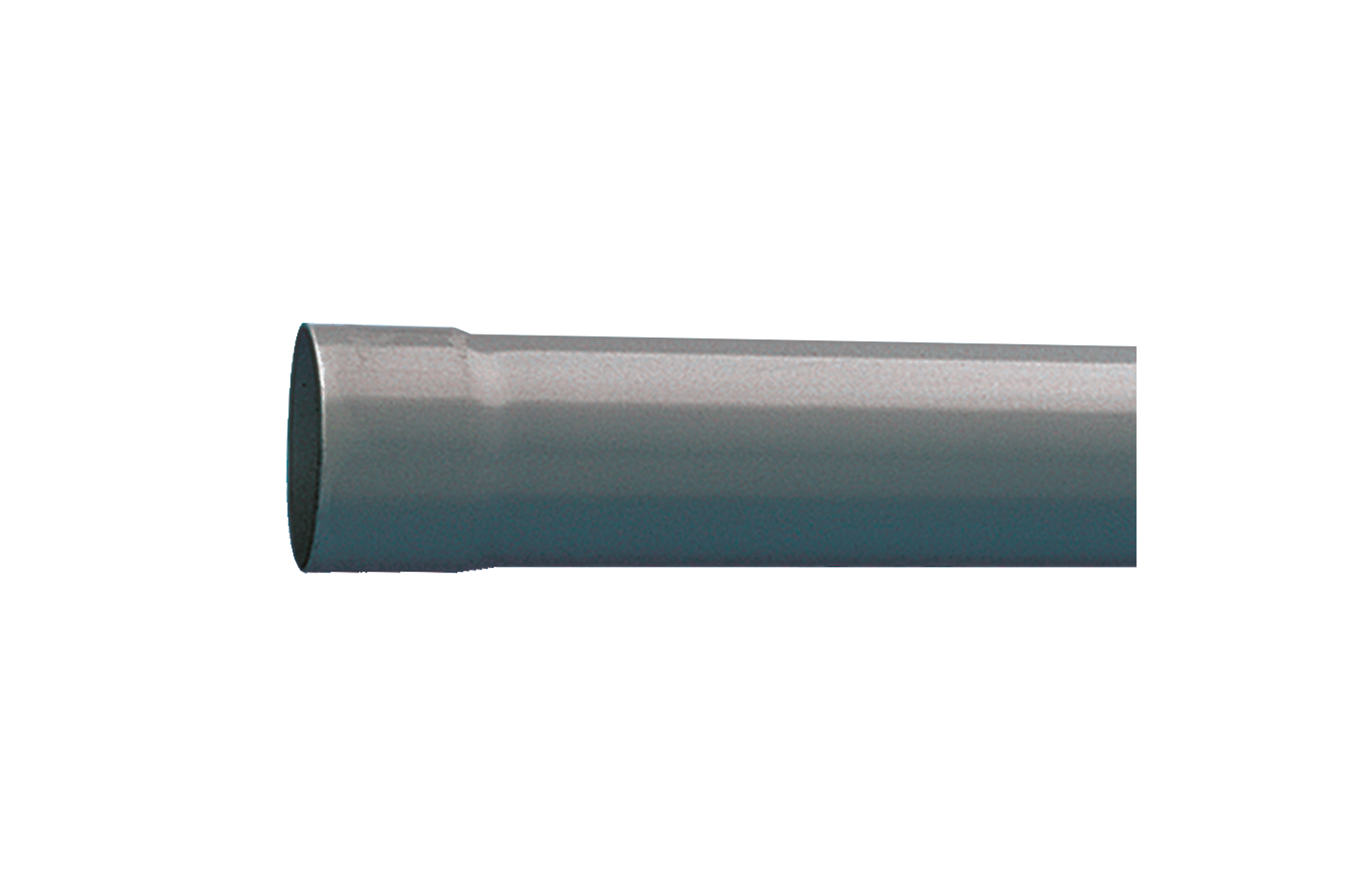 Tubo bajante circular gris