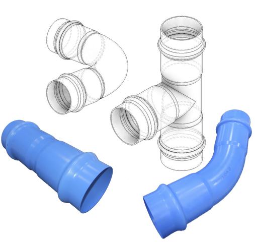 Accessoires en PVC-O Accessoires en PVC-O