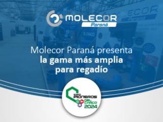 Molecor Paraná presenta la gama más amplia para regadío en Expo Pioneros del Chaco