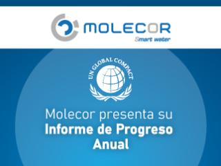 Molecor avanza en transparencia y sostenibilidad con la presentación de su Informe de Progreso