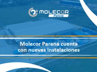 Molecor Paraná cuenta con nuevas instalaciones