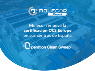 Molecor renueva la certificación OCS Europe en los centros de España