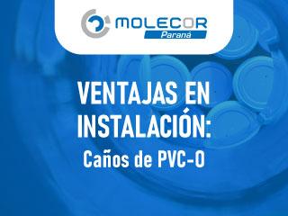 Ventajas en instalación de caños de PVC Orientado
